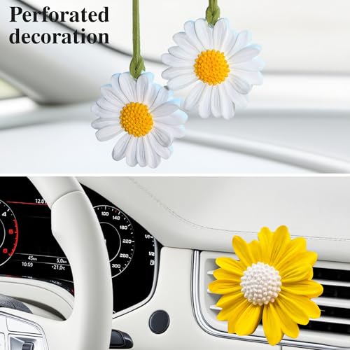 4 Pcs Daisy Flower Candle Molds