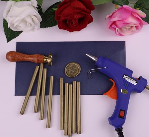 30 Pieces 7mm Sealing Wax Sticks for Glue Gun