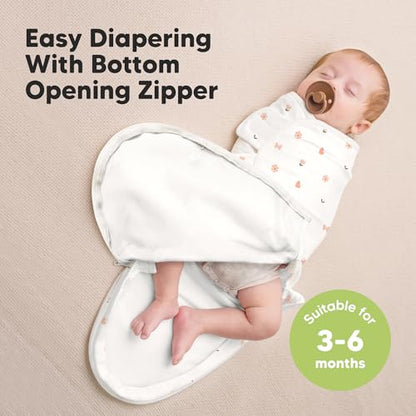 Newborn Swaddles with Zippers (3 Count)
