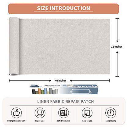 Fine Linen Fabric Patches
