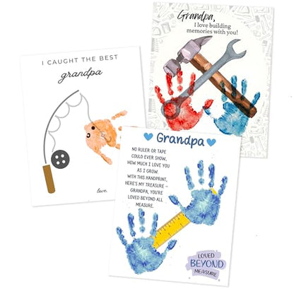 Fathers Day Grandpa Gifts Crafts from Kids (3 Count)