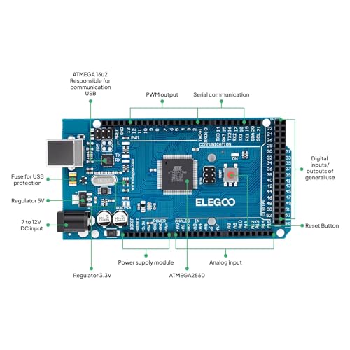 Mega 2560 R3 Project The Most Complete Starter Kit with Tutorial
