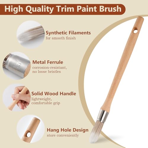 Trim Paint Brush (3 Count)