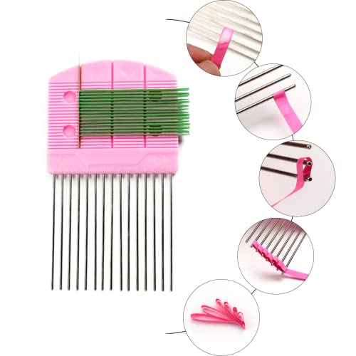 19 Piece Beginner Paper Quilling Tool Kit for 2D and 3D Paper Art