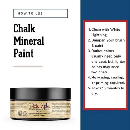 Chalk Mineral Paint (4 Fl Oz)