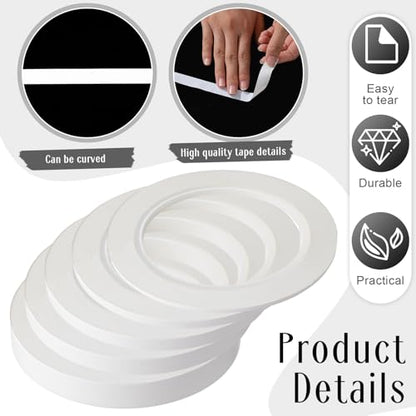 5 Rolls Fine Line Vinyl Tape (5 Count)
