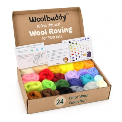 Wool Roving Set for Needle Felting