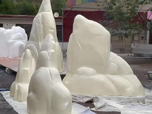 Craft Foam Blocks 10x10x4in Polystyrene Squares for Arts Projects