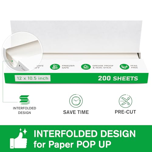 Precut POP UP Deli Paper Sheet (200 Count)