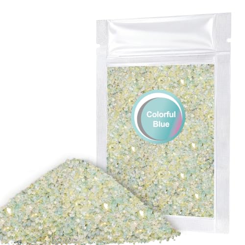 1.8oz 50g Iridescent Crushed Glass