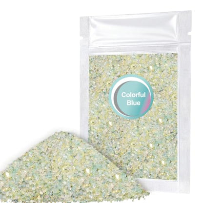 1.8oz 50g Iridescent Crushed Glass