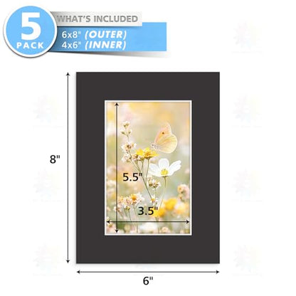 Mat Board Center 5 Pack Acid (5 Count)