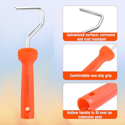 8PCS 2.5" Small Paint Roller Kit