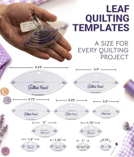 Leaf Quilting Templates
