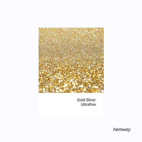 Resin Glitter Gold Silver 100g Ultrafine (3.5 Ounce)