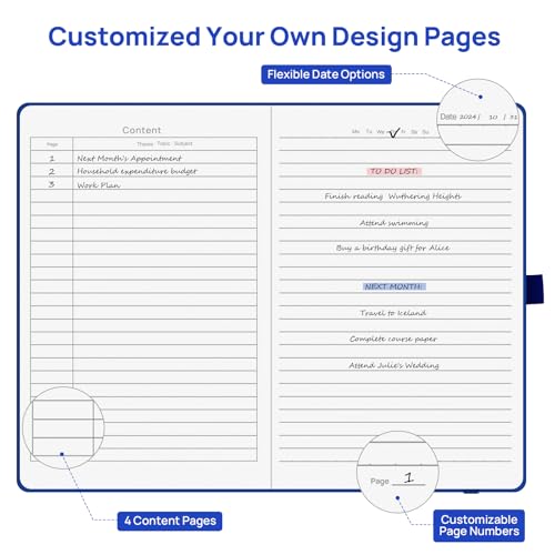 A5 Lined Notebook Journals for Writing