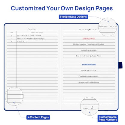 A5 Lined Notebook Journals for Writing