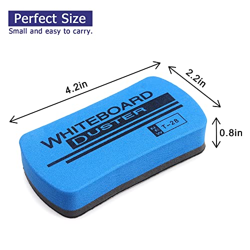 6 Pack Magnetic Dry Eraser Erasers (6 Count)