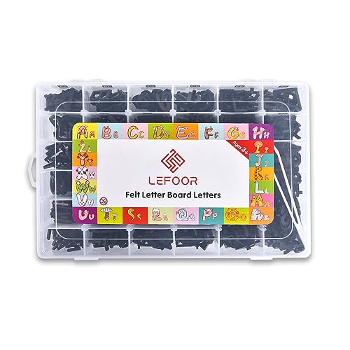 Felt Letter Board Letters (504 Count)