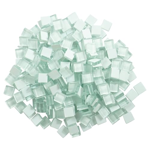 Square Glass Mosaic Tiles for Adults Crafts Supplies