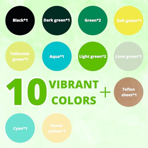 Green Heat Transfer Vinyl Green (13 Count)