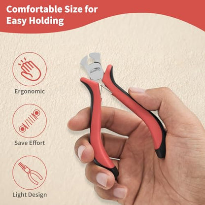 5 Piece 4 Inch End Cutting Pliers (5 Count)