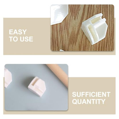 Right Angle Snap Buckles 50 Pack Plastic Cube Storage Connectors for Wire Cube Organizer Modular Closet Shelf Fixing Accessories 0.94 Inch