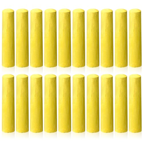 20 Pcs Sidewalk Chalks for Kids Non Toxic Jumbo Chalk for Party Gift Outdoor Art Classroom Play Painting (20 Count)