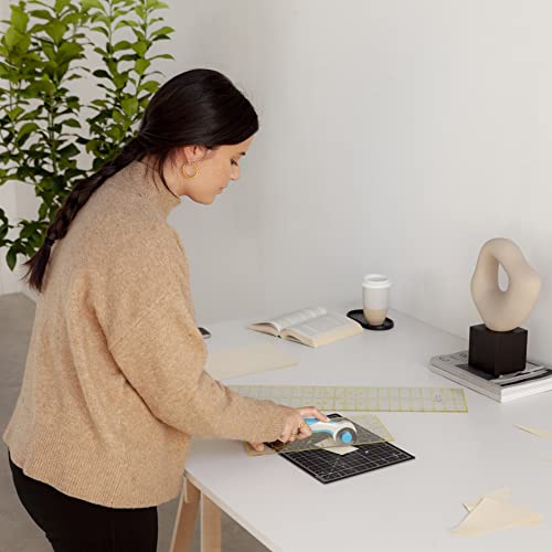 Cutting Mat A4 Black & Taupe