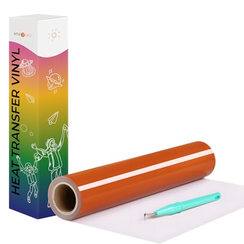 Heat Transfer Vinyl Texas Orange HTV Rolls