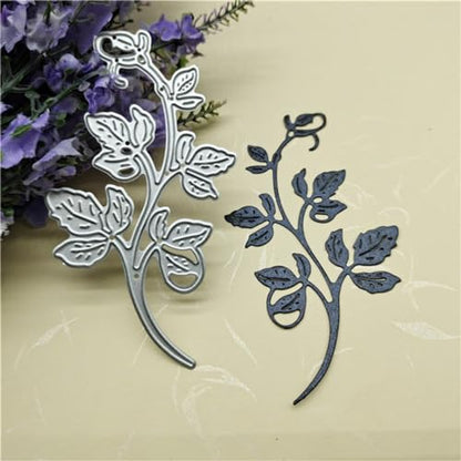 Cutting Dies Metal Stencils Scrapbooking Tools Flowers Lace Frame DIY Embossing Template for Paper Card Making Album Arts Crafts Supplies