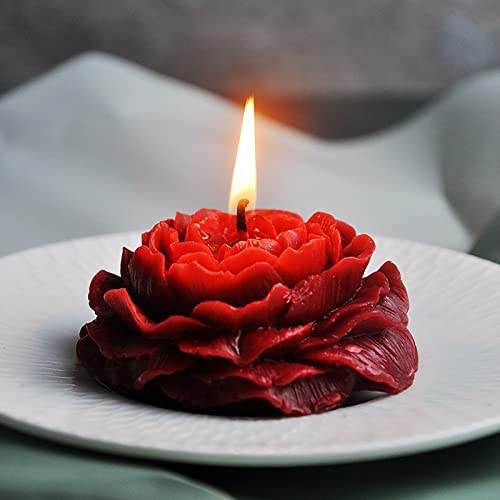 Peony Rose 3D Flower Resin Cake Mold
