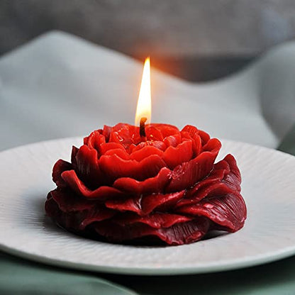 Peony Rose 3D Flower Resin Cake Mold