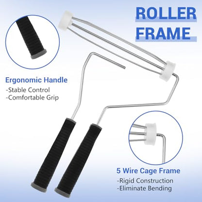 Paint Roller Kit with Extension Pole