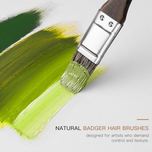 Oil Paint Brush Set (17 Count)