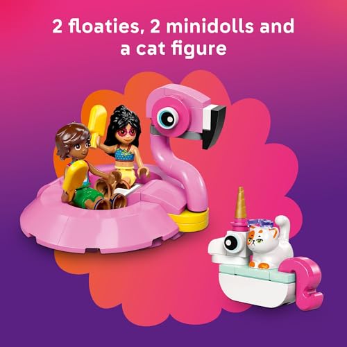 Friends Unicorn & Flamingo Pool Party Pretend Play Building Toy