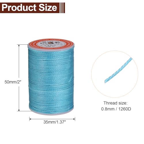 Round Leather Sewing Waxed Thread