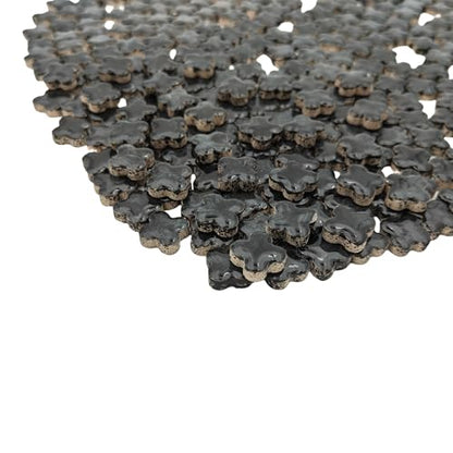 500g 1.1lb Random Color Irregular Ceramics Mosaic Tiles (16 Ounce)