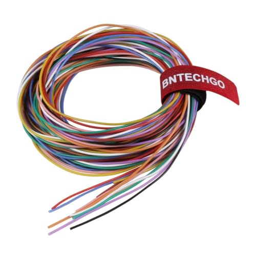28 Gauge Silicone Wire Kit 10 Color Each 10 ft Flexible 28 AWG Stranded Tinned Copper Wire