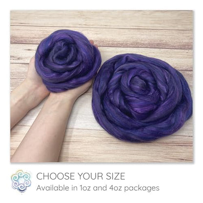 Merino Silk Luxe Tonal Designer Blend. Superfine Merino