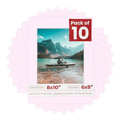 6x8 Mat for 8x10 Frame (10 Count)