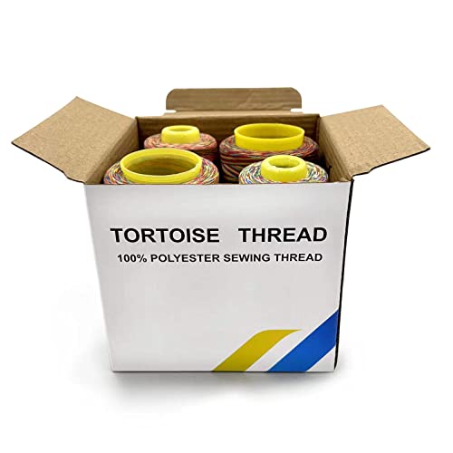 4 Cones of 3000 Yards Each Spool Thread for All Purpose