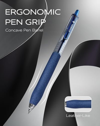 0.5mm Gel Pens Fine Point Smooth Writing Pens (12 Count)