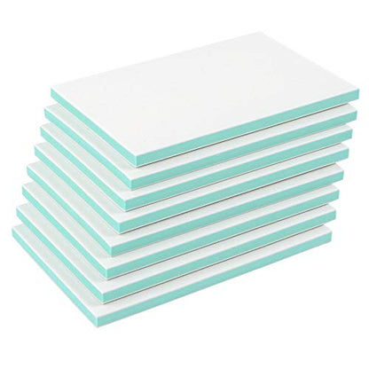 8pcs 4"x6" Rubber Stamp Carving Blocks Linoleum (8 Count)