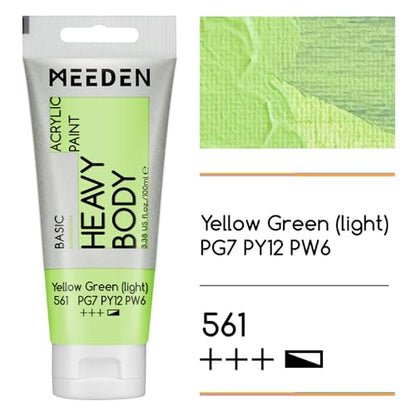 Acrylic Paint Yellow Green Light (6.76 Fl Oz)