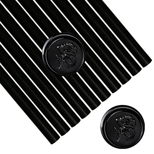 Black Wax Sealing Sticks (4.4092 Ounce)
