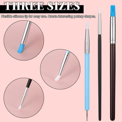 15PCS Silicone Clay Sculpting Tool