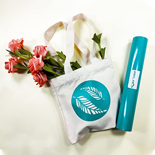 Teal Heat Transfer Vinyl Roll 12" x12ft Matte HTV Vinyl