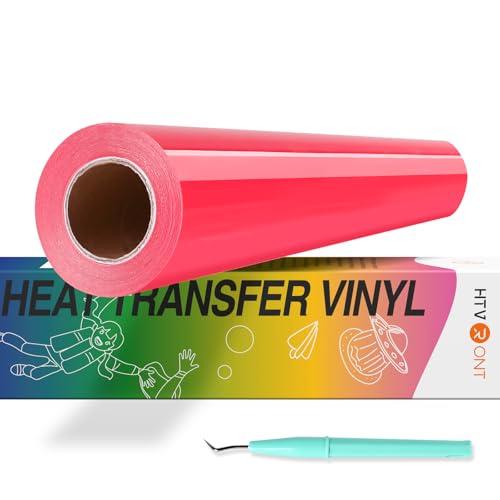 Red HTV Heat Transfer Vinyl (35 Foot)