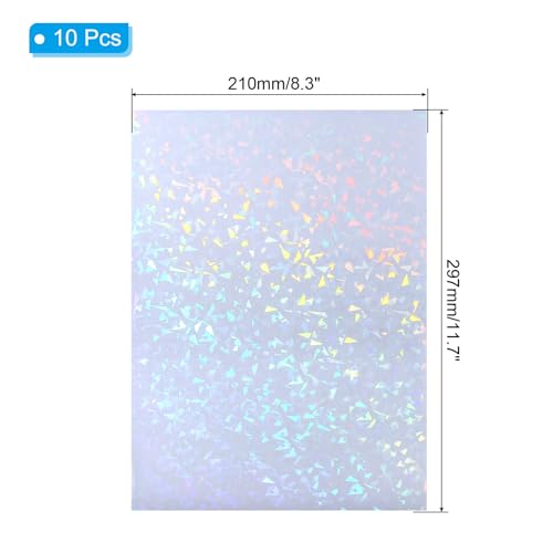11.7x8.3 Holographic Sticker Paper (10 Count)